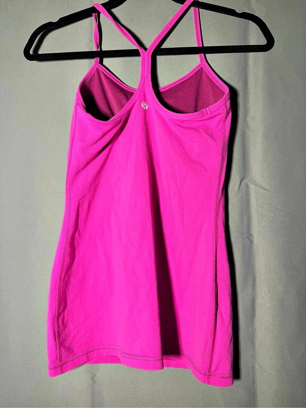 Lululemon Power Y Tank Pink Strappy Athletic Top - Picture 2 of 2